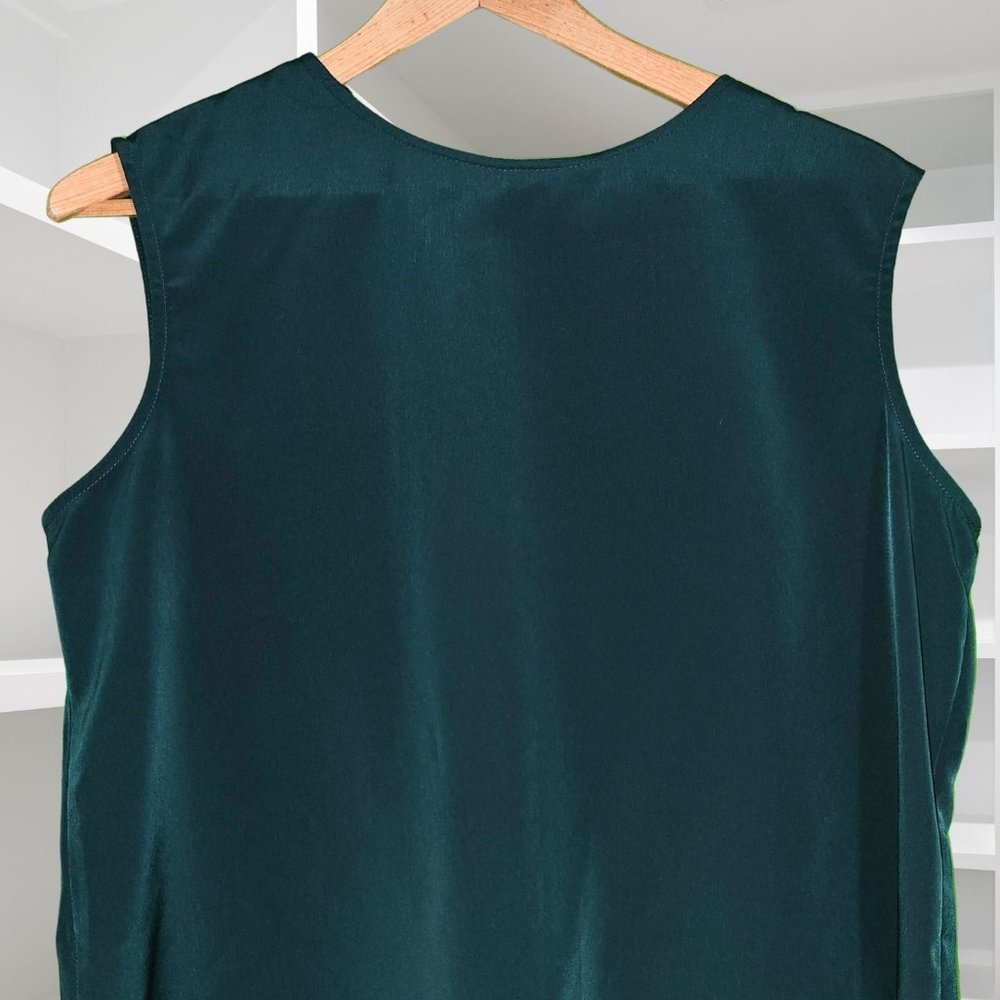 BonWorth Hunter Green Sleeveless Shell Tank  - Size  MP